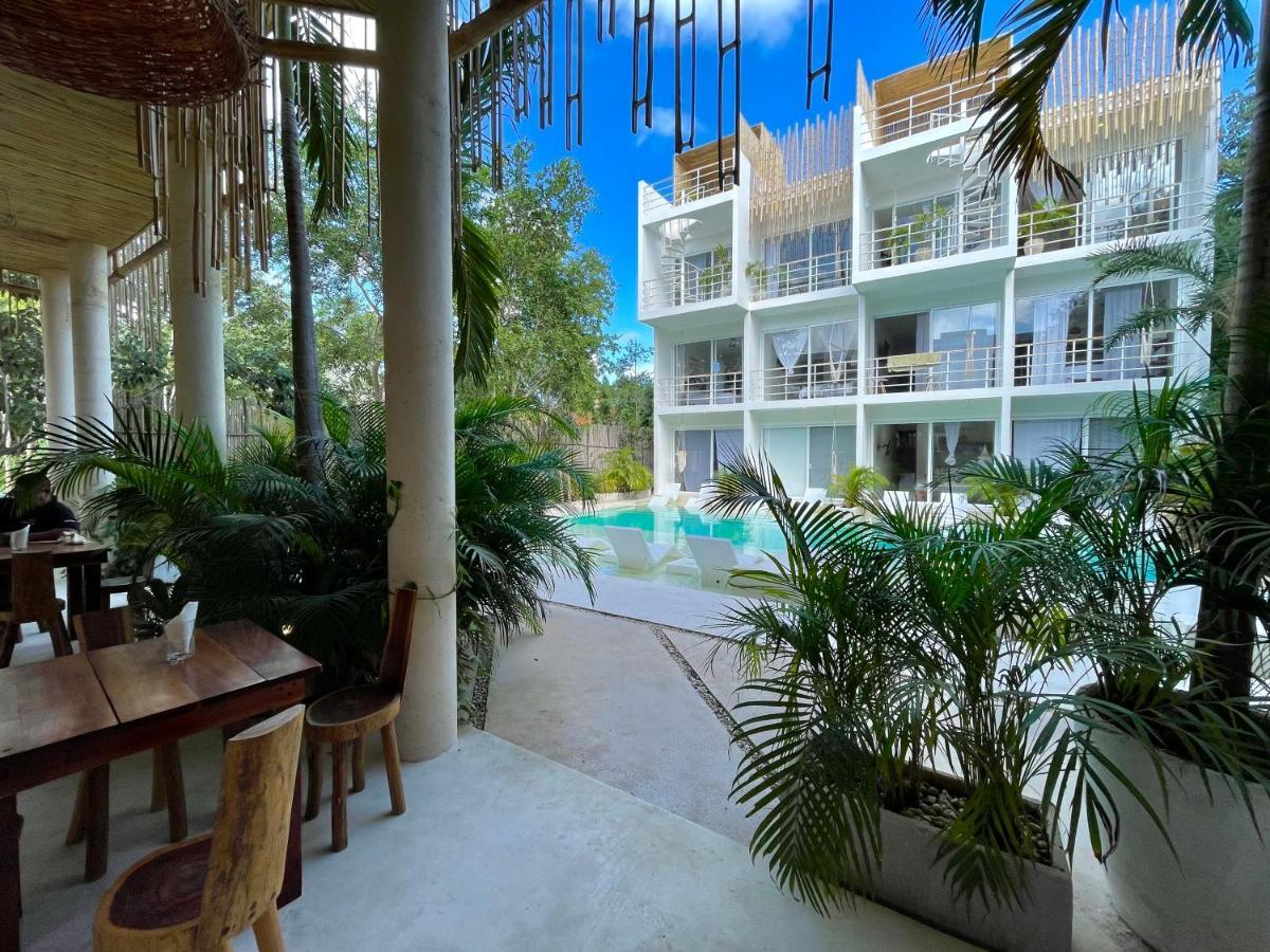 Beautiful Swim-Up Studio With Private Terrace, Pool And Jungle Gym Tulum Exterior photo
