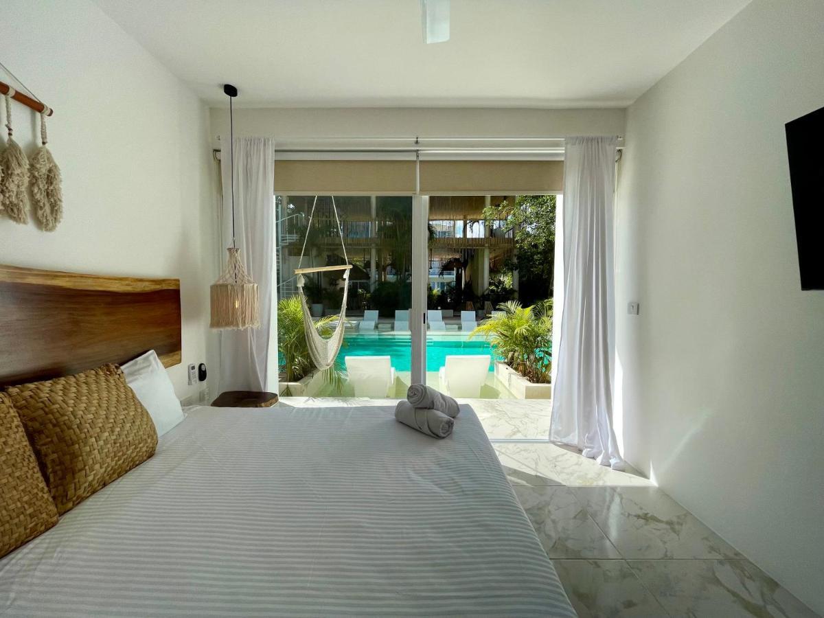 Beautiful Swim-Up Studio With Private Terrace, Pool And Jungle Gym Tulum Exterior photo