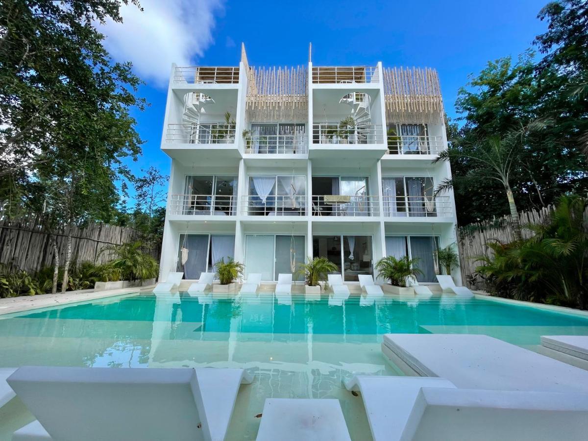 Beautiful Swim-Up Studio With Private Terrace, Pool And Jungle Gym Tulum Exterior photo